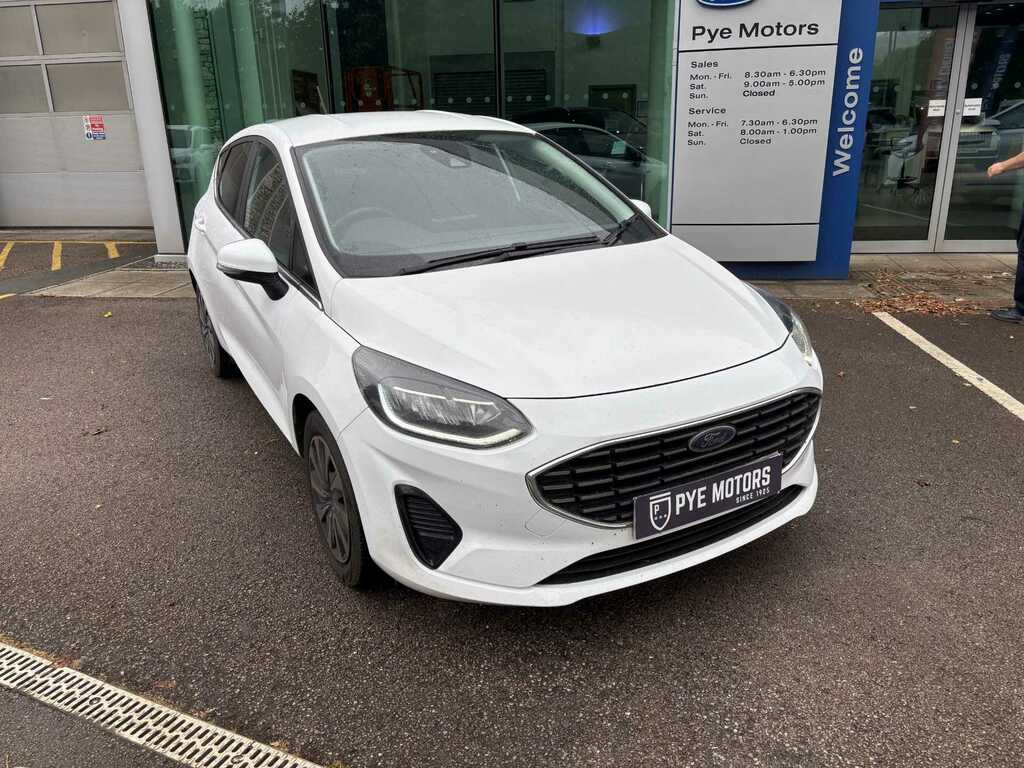 Ford Fiesta 1.0 Ecoboost Hybrid Mhev 125 Titanium White