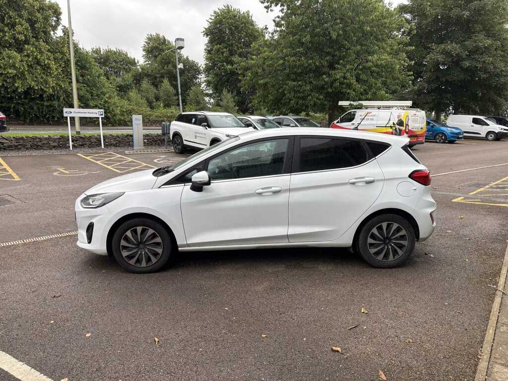 Ford Fiesta 1.0 Ecoboost Hybrid Mhev 125 Titanium White #4