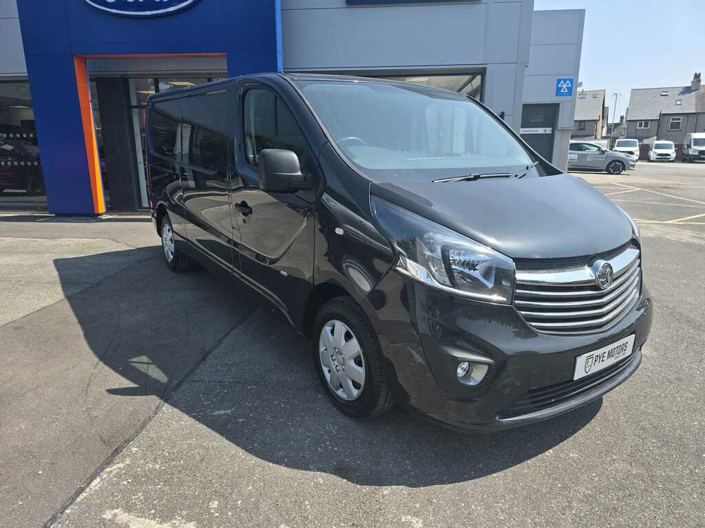 Vauxhall Vivaro 1.6 Cdti 2900 Biturbo Sportive Panel Van Diese Black