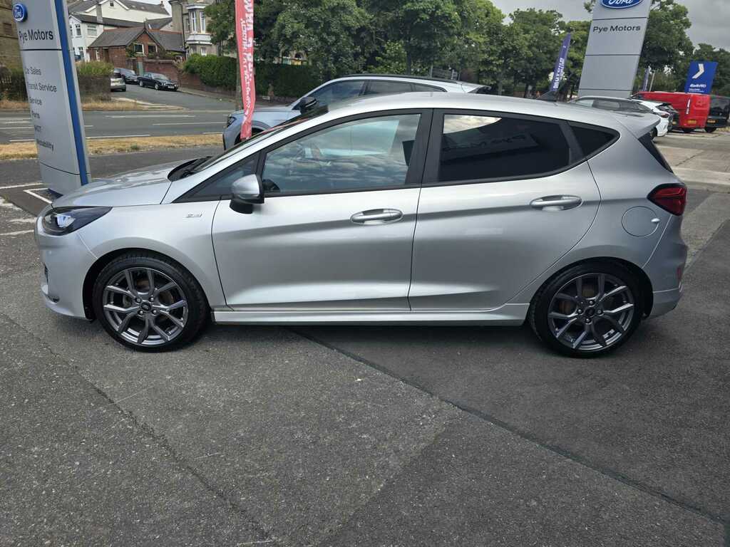Ford Fiesta 1.0 Ecoboost Hybrid Mhev 125 St-line Edition Silver #4