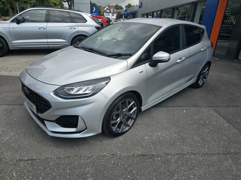 Ford Fiesta 1.0 Ecoboost Hybrid Mhev 125 St-line Edition Silver #3