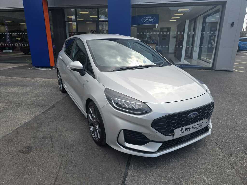 Ford Fiesta 1.0 Ecoboost Hybrid Mhev 125 St-line Edition Silver