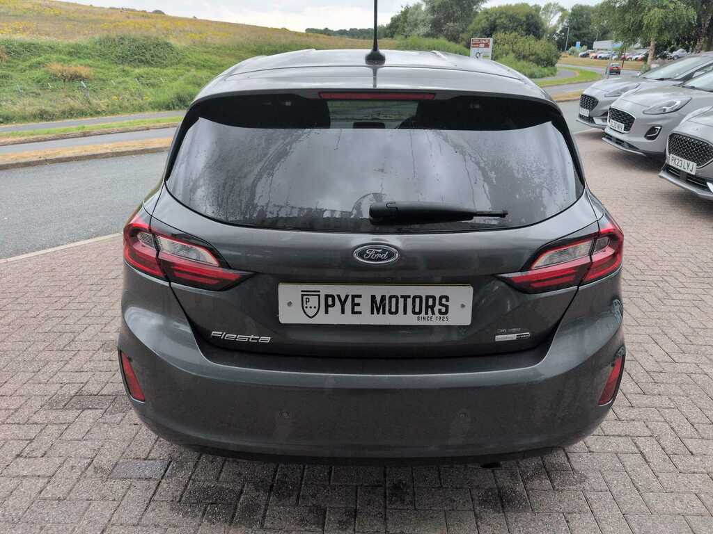 Ford Fiesta 1.0 Ecoboost Hbd Mhev 125 Titanium X PJ23JVE Grey #6