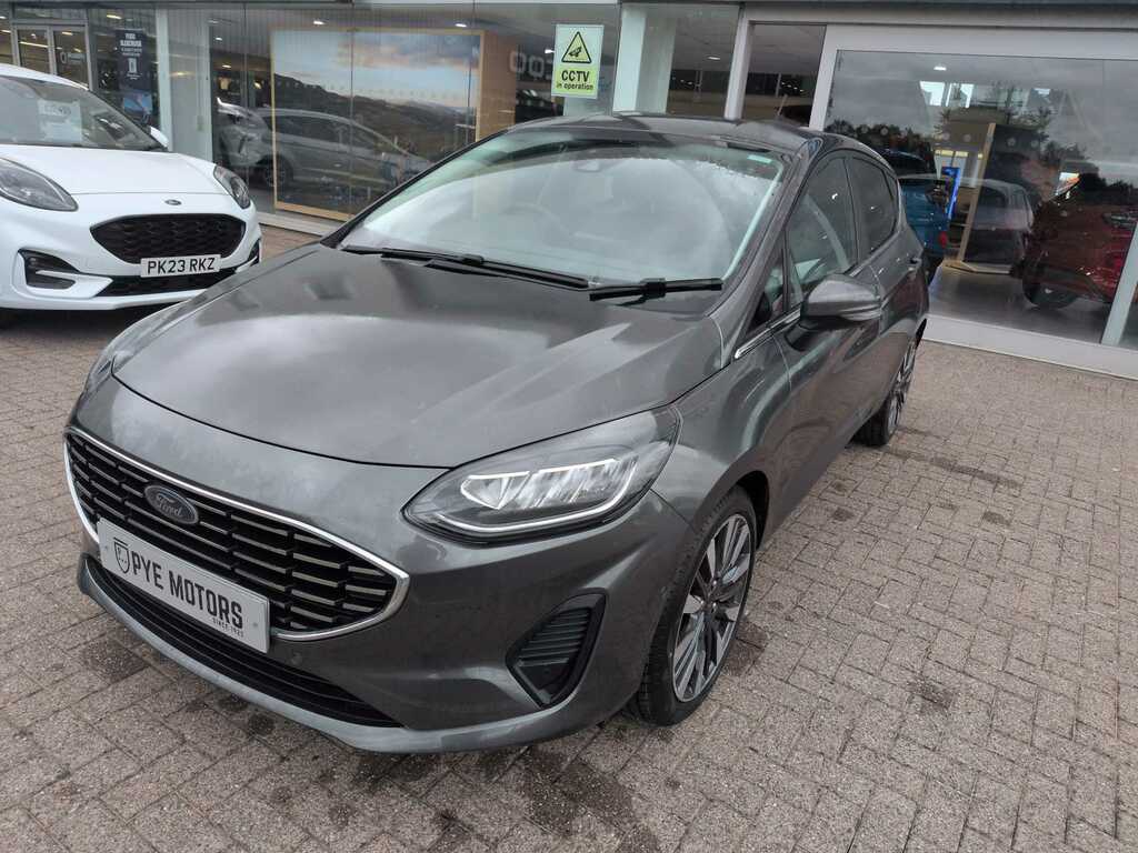 Ford Fiesta 1.0 Ecoboost Hbd Mhev 125 Titanium X PJ23JVE Grey #3