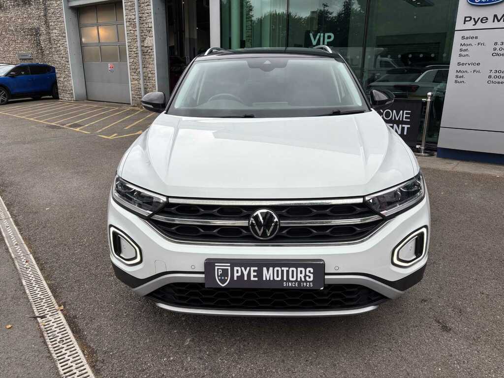 Volkswagen T-Roc 1.5 Tsi Style Suv Euro 6 Ss PJ22GXN White #2