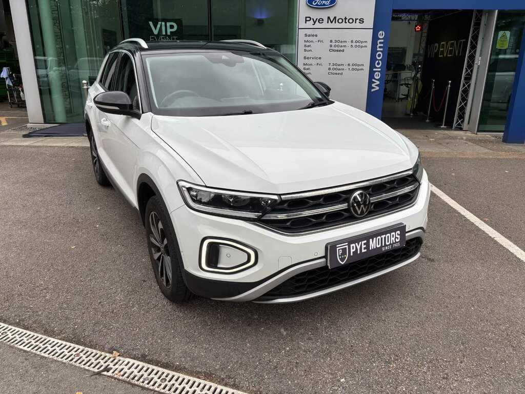 Volkswagen T-Roc 1.5 Tsi Style Suv Euro 6 Ss White