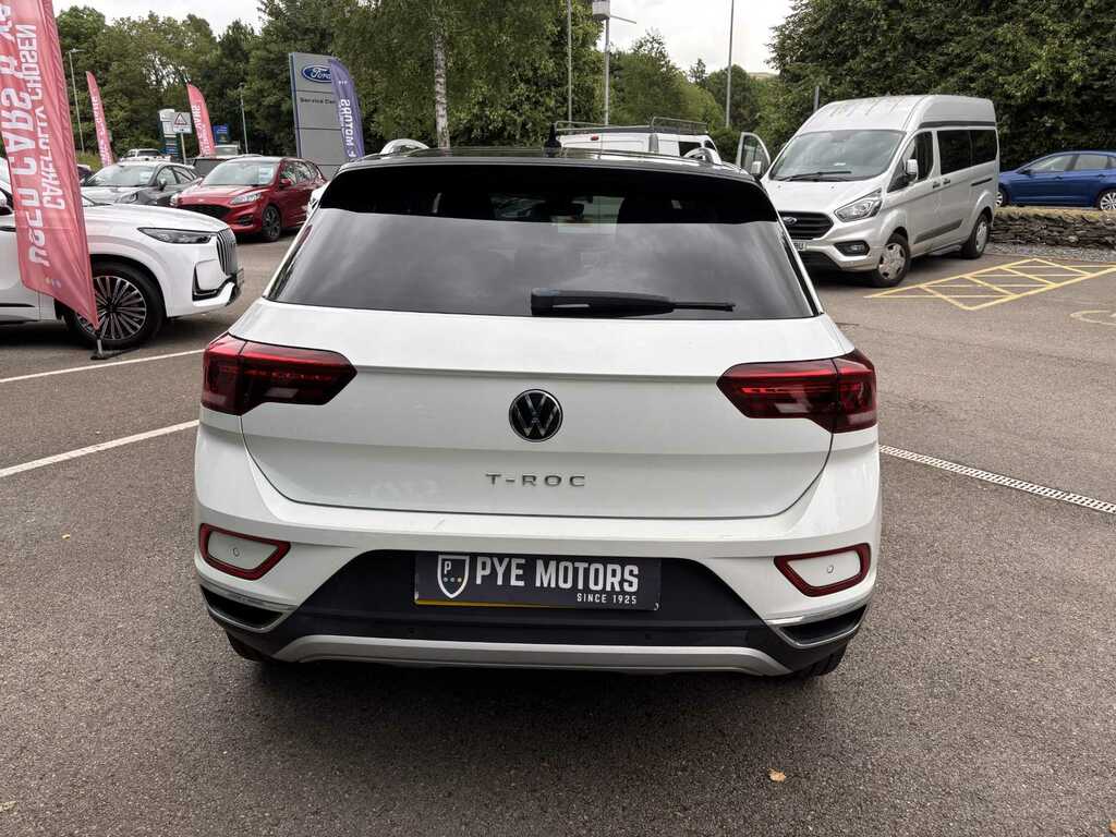 Volkswagen T-Roc 1.5 Tsi Style Suv Euro 6 Ss PJ22GXN White #6