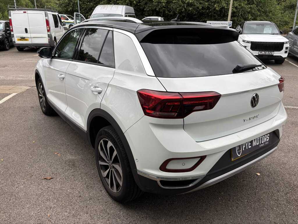 Volkswagen T-Roc 1.5 Tsi Style Suv Euro 6 Ss PJ22GXN White #5