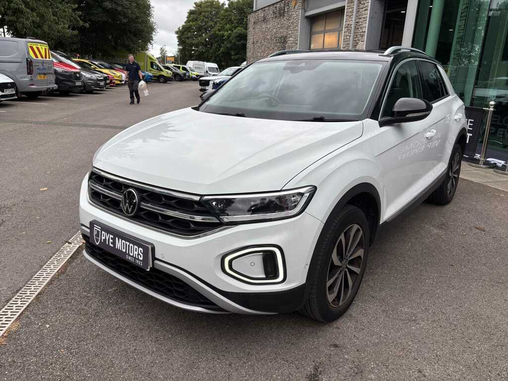 Volkswagen T-Roc 1.5 Tsi Style Suv Euro 6 Ss PJ22GXN White #3