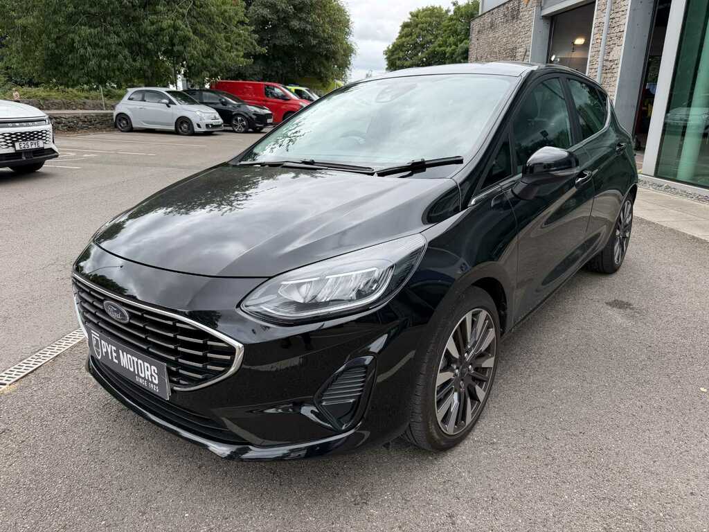 Ford Fiesta 1.0T Ecoboost Mhev Titanium Vignale Hatchback Black #3