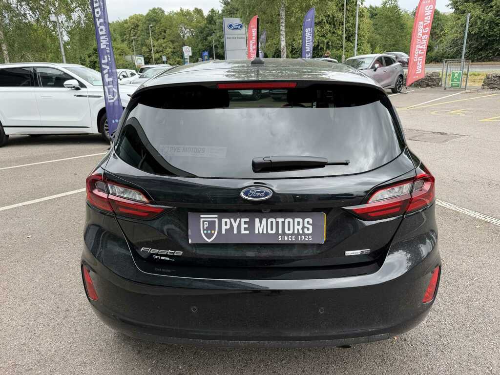 Ford Fiesta 1.0T Ecoboost Mhev Titanium Vignale Hatchback Black #6