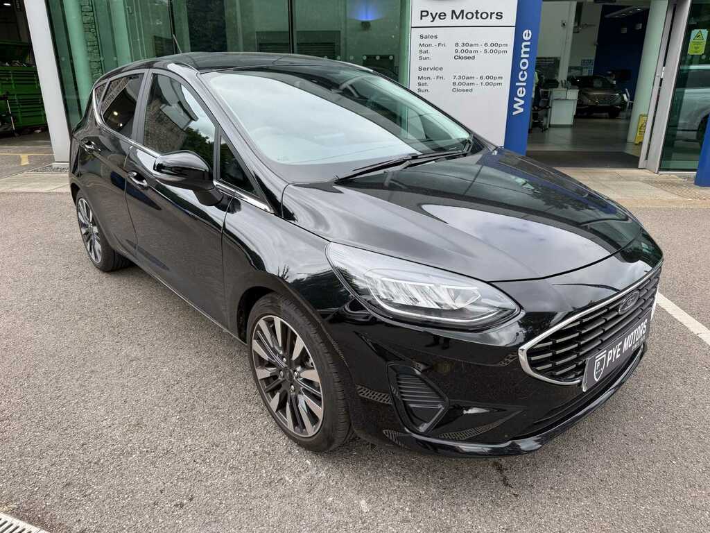 Ford Fiesta 1.0T Ecoboost Mhev Titanium Vignale Hatchback Black