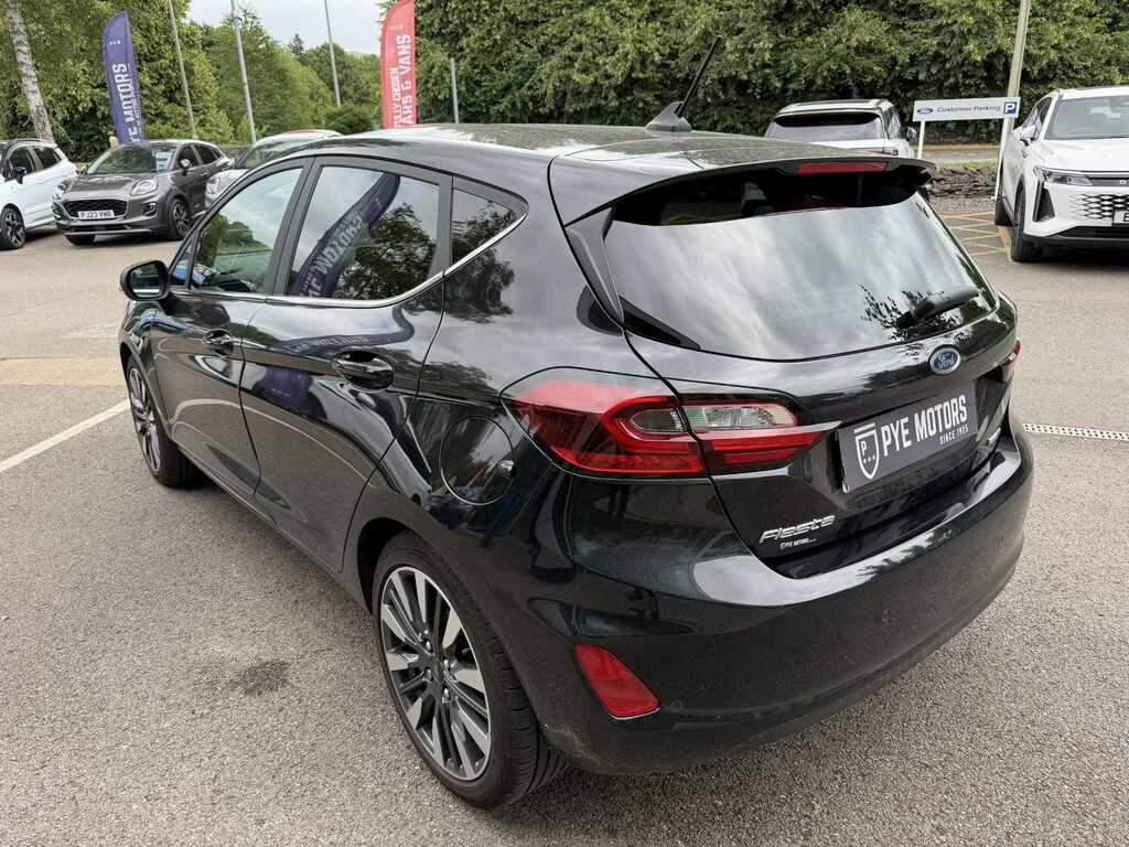 Ford Fiesta 1.0T Ecoboost Mhev Titanium Vignale Hatchback Black #5