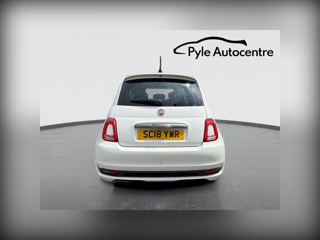 Fiat 500 1.2 S Hatchback Dualogic Euro 6 Ss White #5