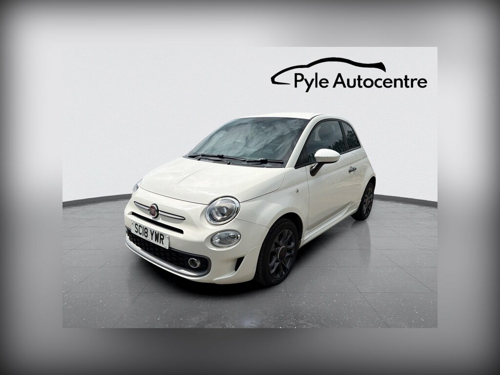 Fiat 500 1.2 S Hatchback Dualogic Euro 6 Ss White #2