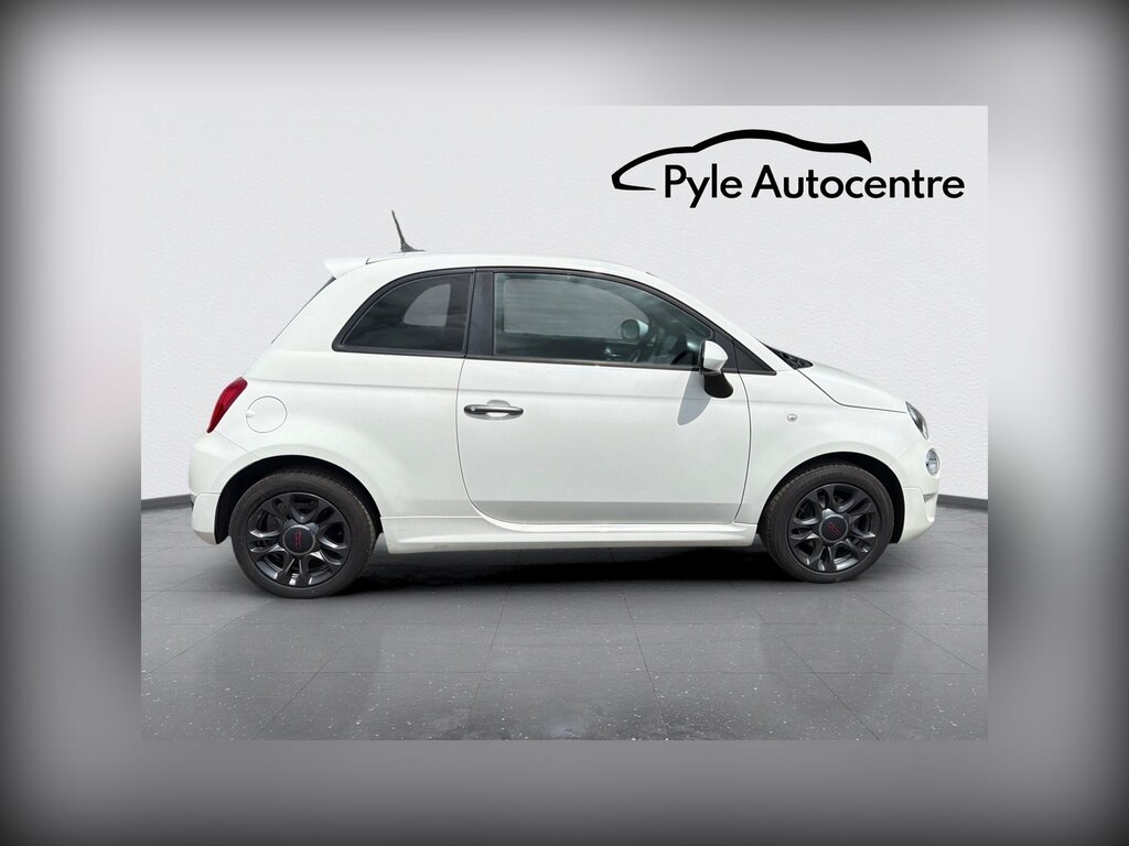 Fiat 500 1.2 S Hatchback Dualogic Euro 6 Ss White #6