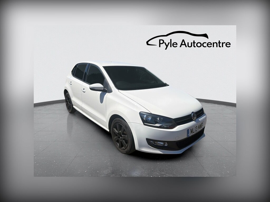 Volkswagen Polo 1.2 Match Edition Hatchback Euro White