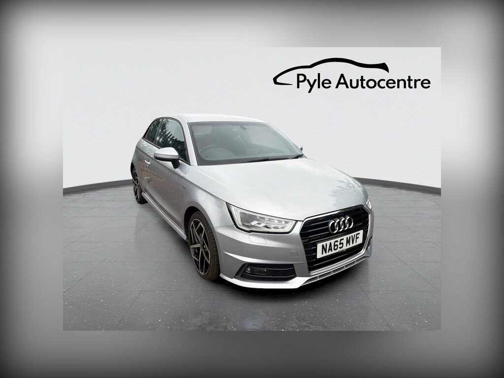 Audi A1 1.6 Tdi S Line Hatchback S Tronic Euro Silver
