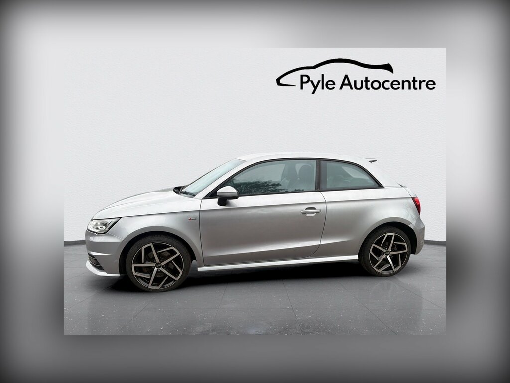Audi A1 1.6 Tdi S Line Hatchback S Tronic Euro Silver #4