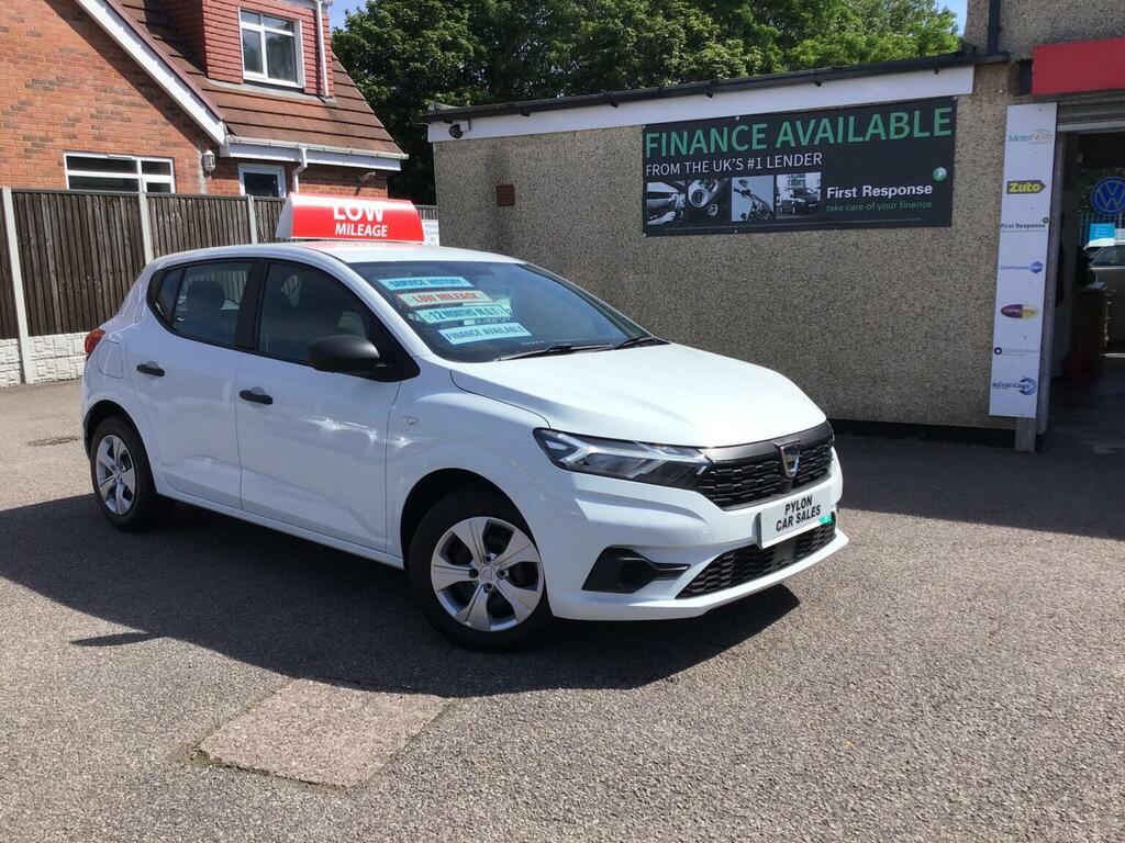 Dacia Sandero Hatchback 1.0 Tce Essential Euro 6 Ss 2021 White