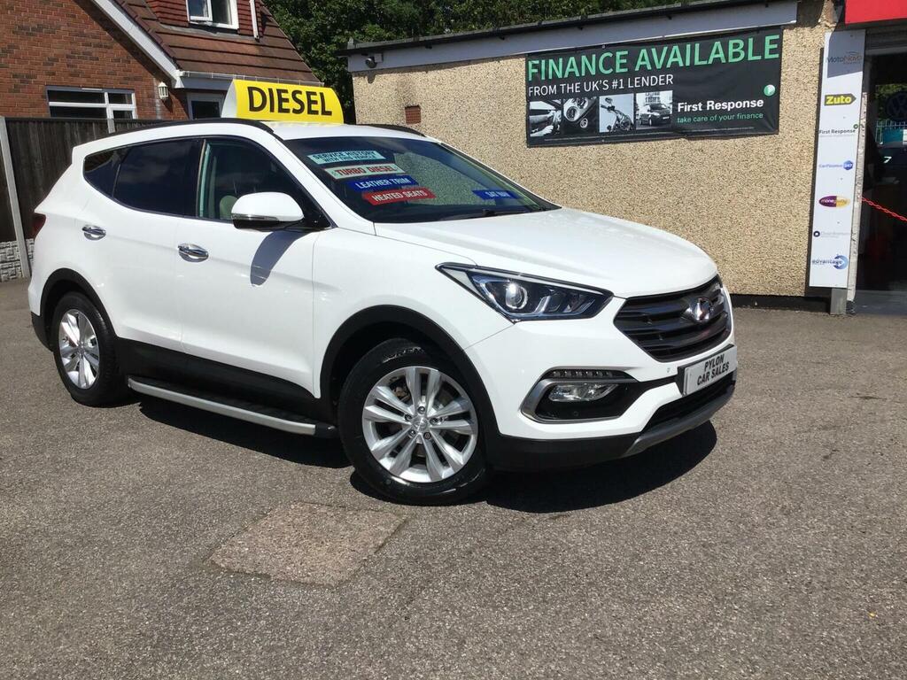 Hyundai Santa Fe Suv 2.2 Crdi Blue Drive Premium 4Wd Euro 6 Ss 5 White
