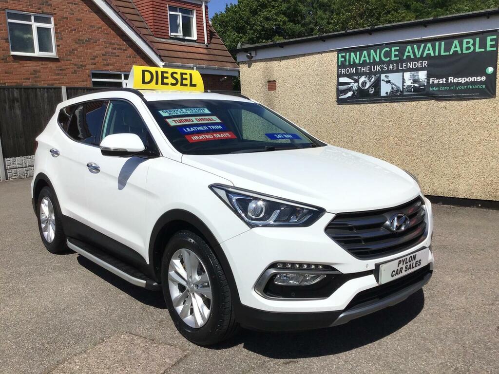 Hyundai Santa Fe 2.2Crdi 200 4Wd Premium Se Bluedrive 7St White #22