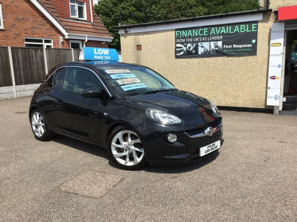 Vauxhall Adam Hatchback 1.0I Turbo Ecoflex Slam Euro 6 Ss Black