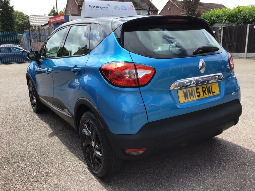Renault Captur Suv 1.5 Dci Dynamique Medianav Edc Euro 5 201 WM15RWL Blue #4
