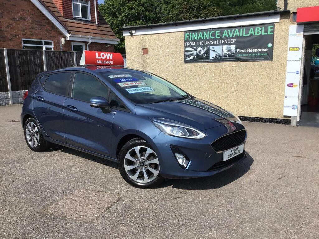 Ford Fiesta Hatchback 1.1 Ti-vct Trend Euro 6 Ss 2019 Blue