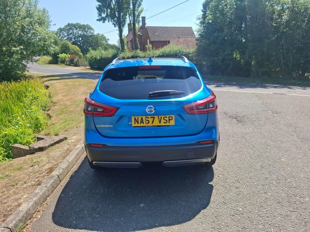 Nissan Qashqai 1.2 Dig-t Tekna Euro 6 Ss NA67VSP Blue #6