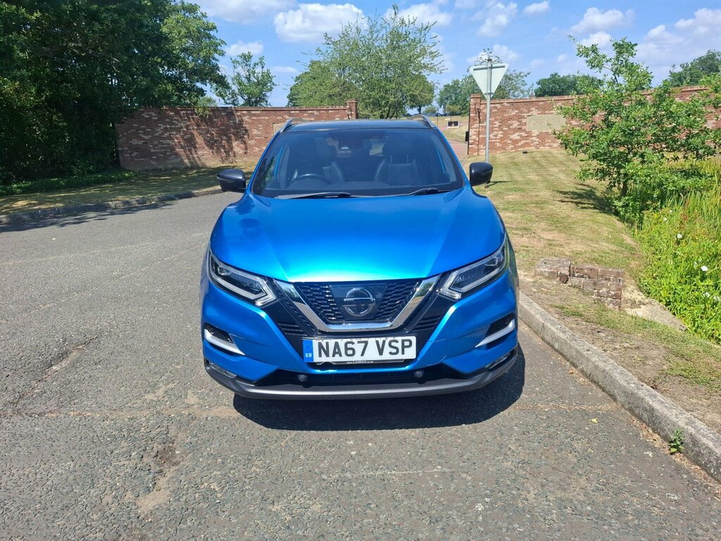 Nissan Qashqai 1.2 Dig-t Tekna Euro 6 Ss NA67VSP Blue #2