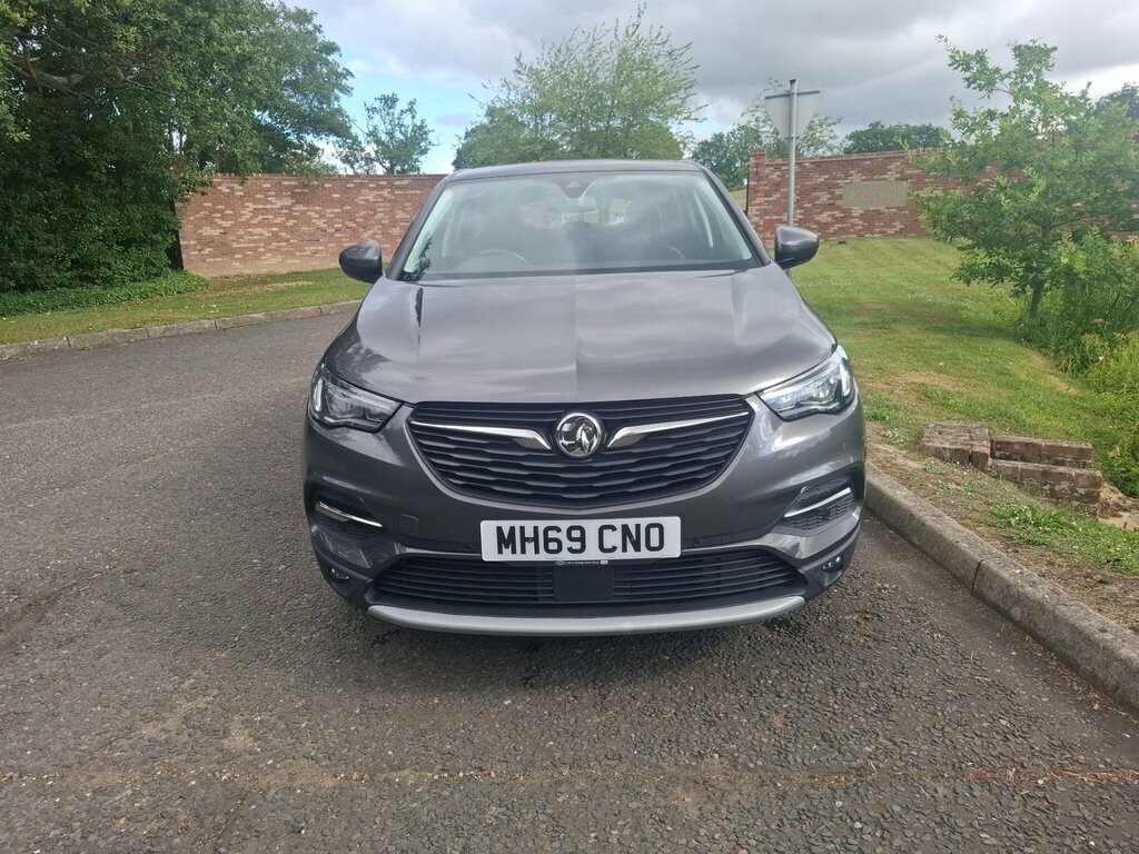 Vauxhall Grandland X 1.2 Turbo Elite Nav Euro 6 Ss MH69CNO Grey #2