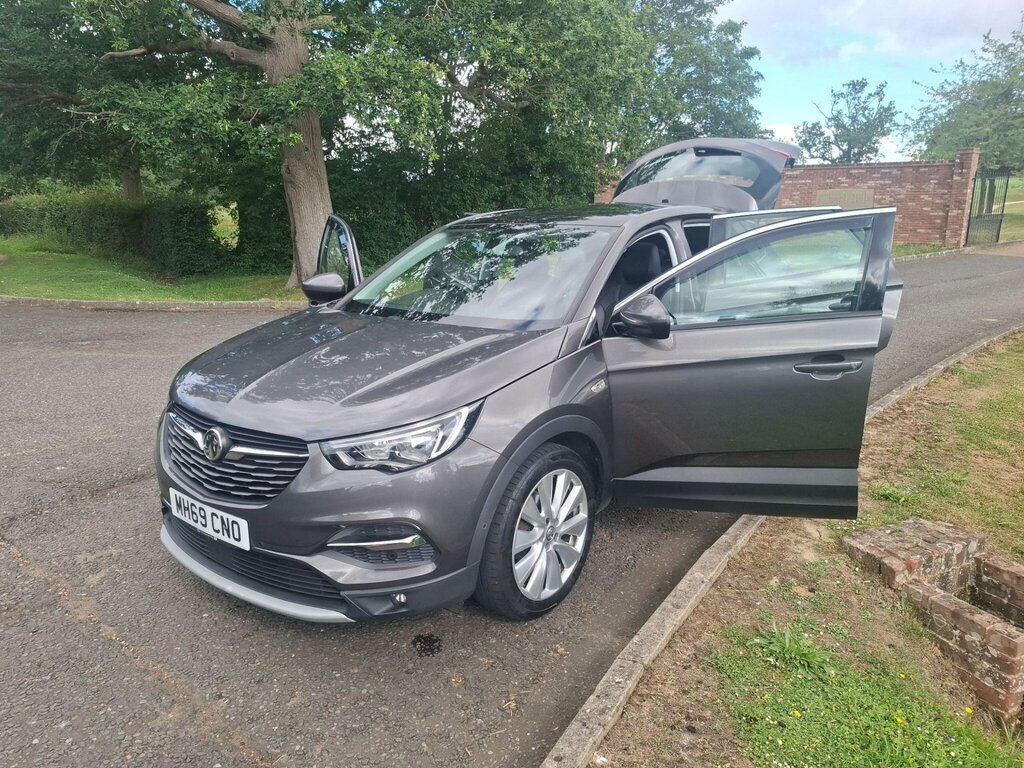 Vauxhall Grandland X 1.2 Turbo Elite Nav Euro 6 Ss MH69CNO Grey #3