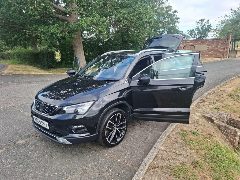 Seat Ateca 2.0 Tdi Xcellence Lux Dsg Euro 6 Ss KR69OKJ Black #3