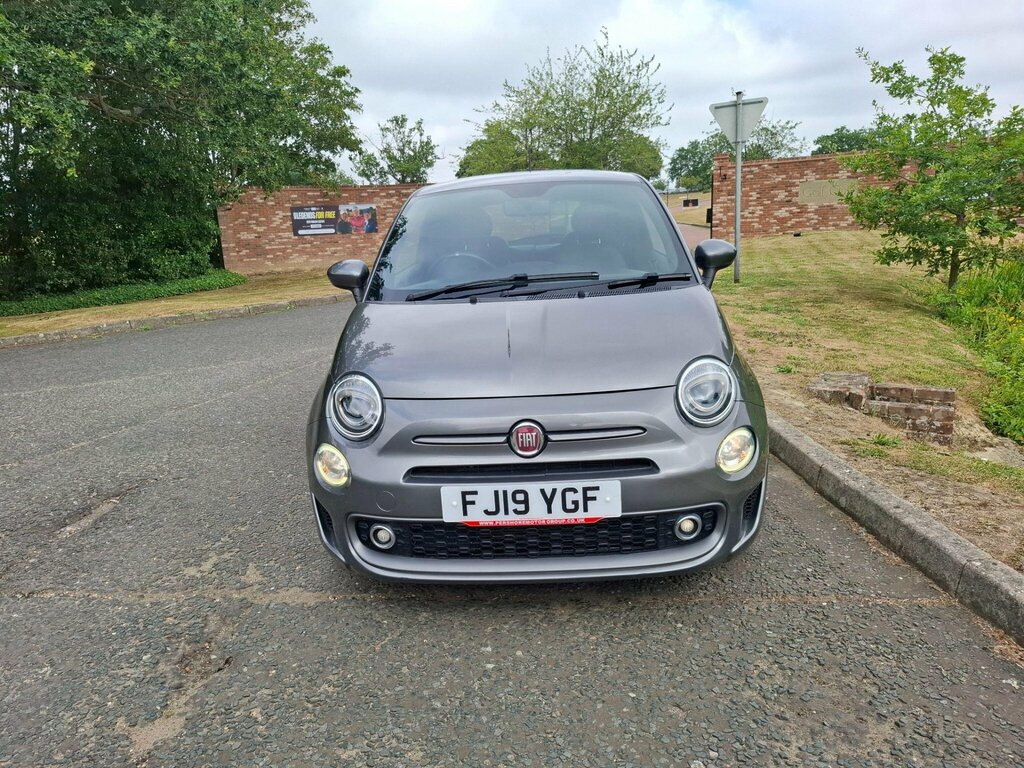 Fiat 500 1.2 S Euro 6 Ss FJ19YGF Grey #2