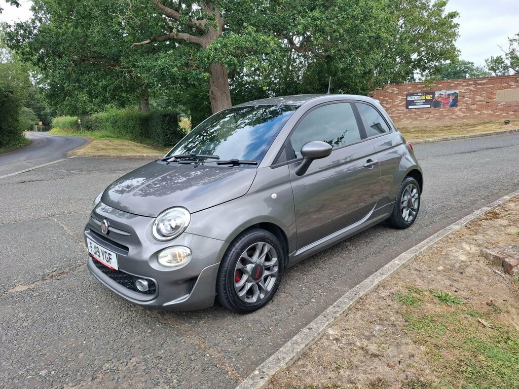 Fiat 500 1.2 S Euro 6 Ss FJ19YGF Grey #5
