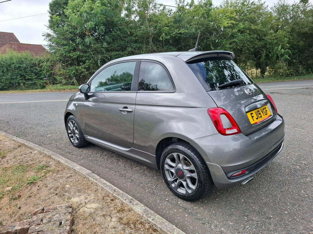 Fiat 500 1.2 S Euro 6 Ss FJ19YGF Grey #4