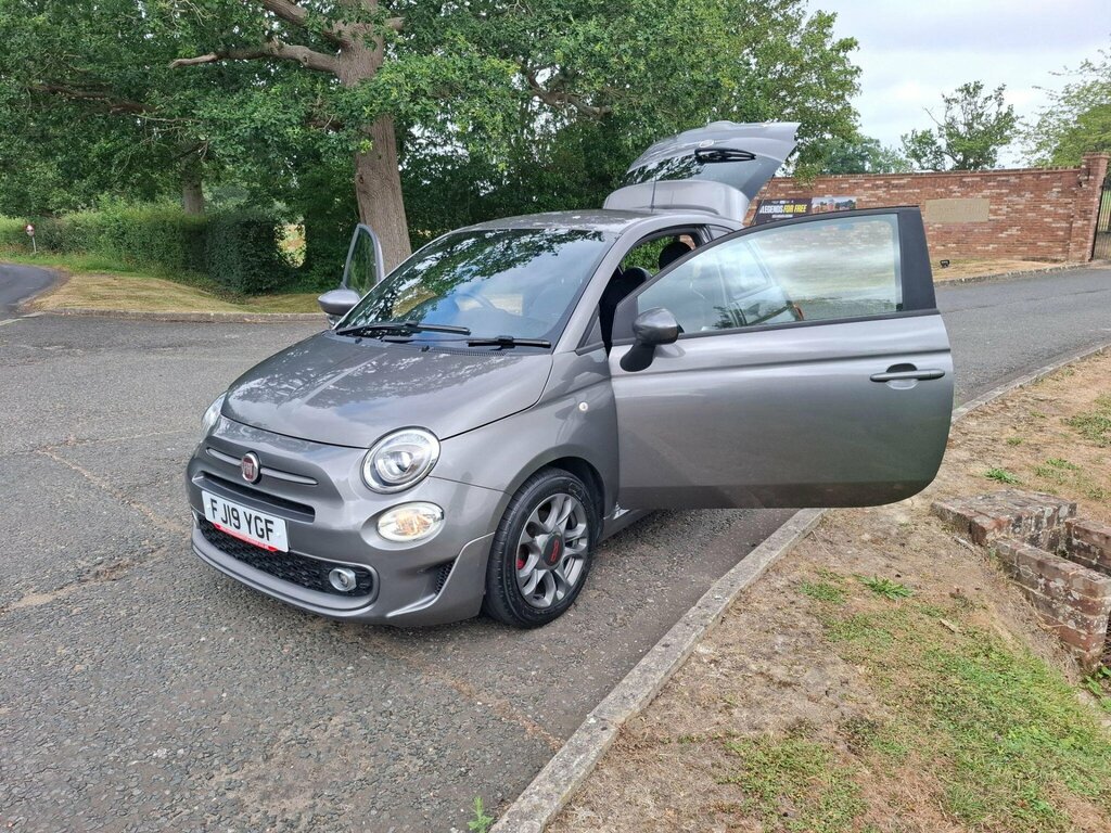 Fiat 500 1.2 S Euro 6 Ss FJ19YGF Grey #3