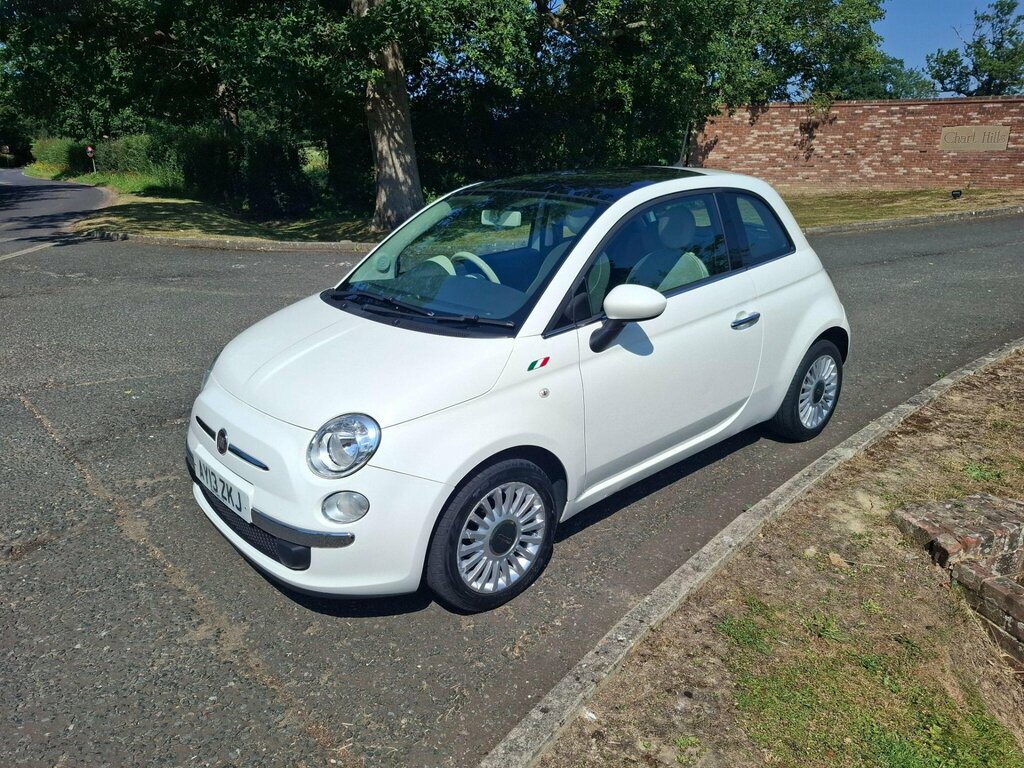 Fiat 500 1.2 Lounge Euro 4 White #5