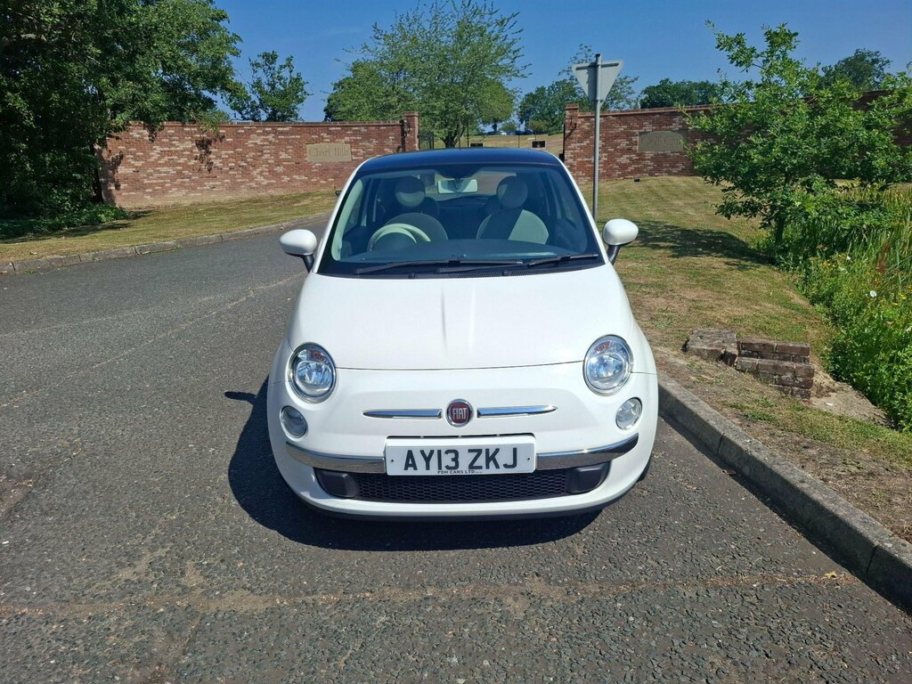 Fiat 500 1.2 Lounge Euro 4 White #2