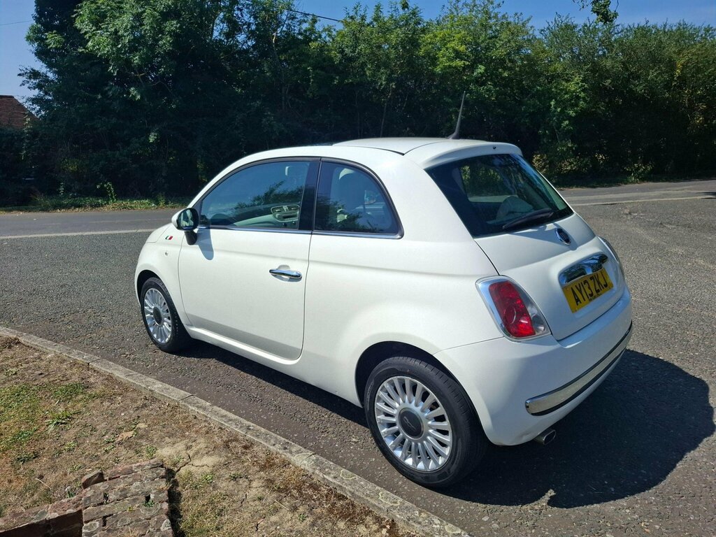 Fiat 500 1.2 Lounge Euro 4 White #4