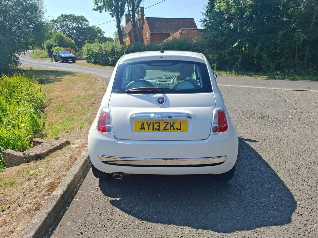 Fiat 500 1.2 Lounge Euro 4 White #6