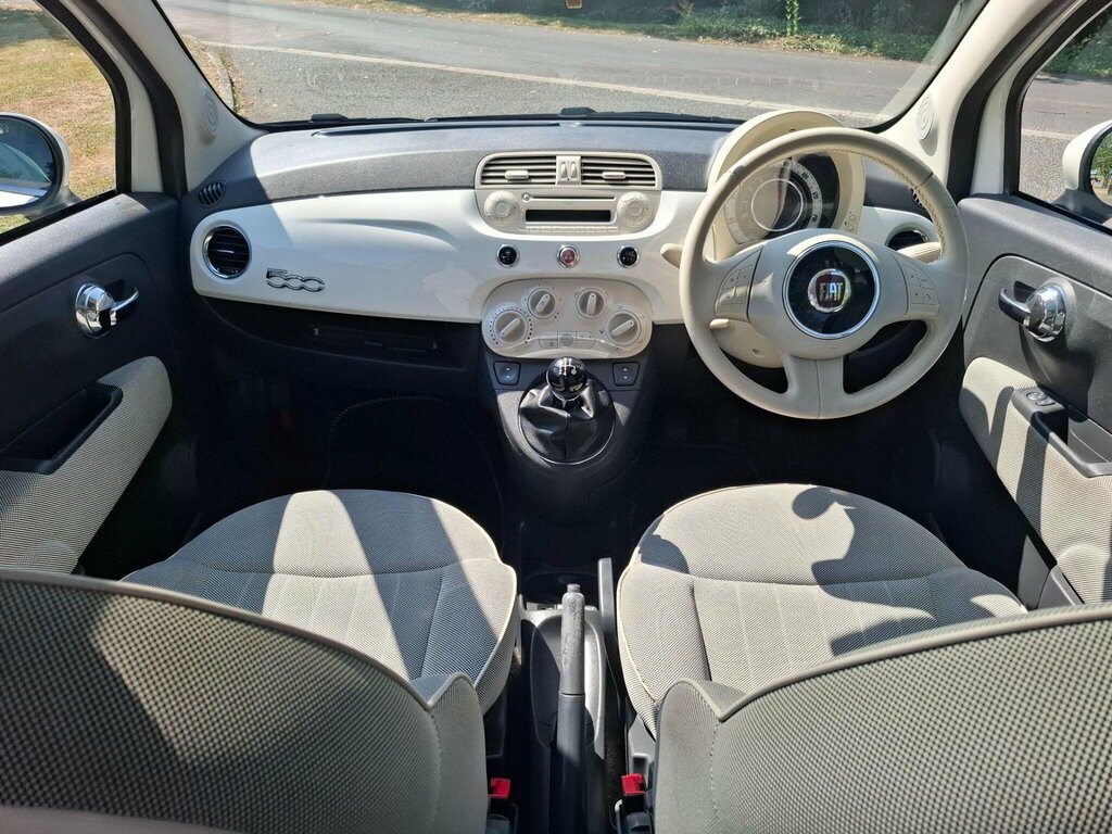 Fiat 500 0.9 Twinair S Hatchback Euro 5 White #9