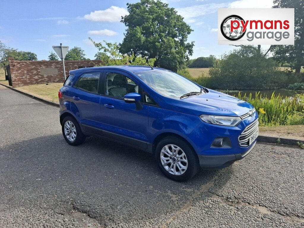 Ford Ecosport 1.0T Ecoboost Zetec 2Wd Euro 6 Ss Blue
