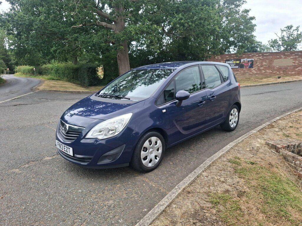 Vauxhall Meriva 1.4 16V Exclusiv Euro 5 Blue #5