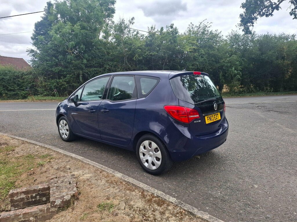 Vauxhall Meriva 1.4 16V Exclusiv Euro 5 Blue #4