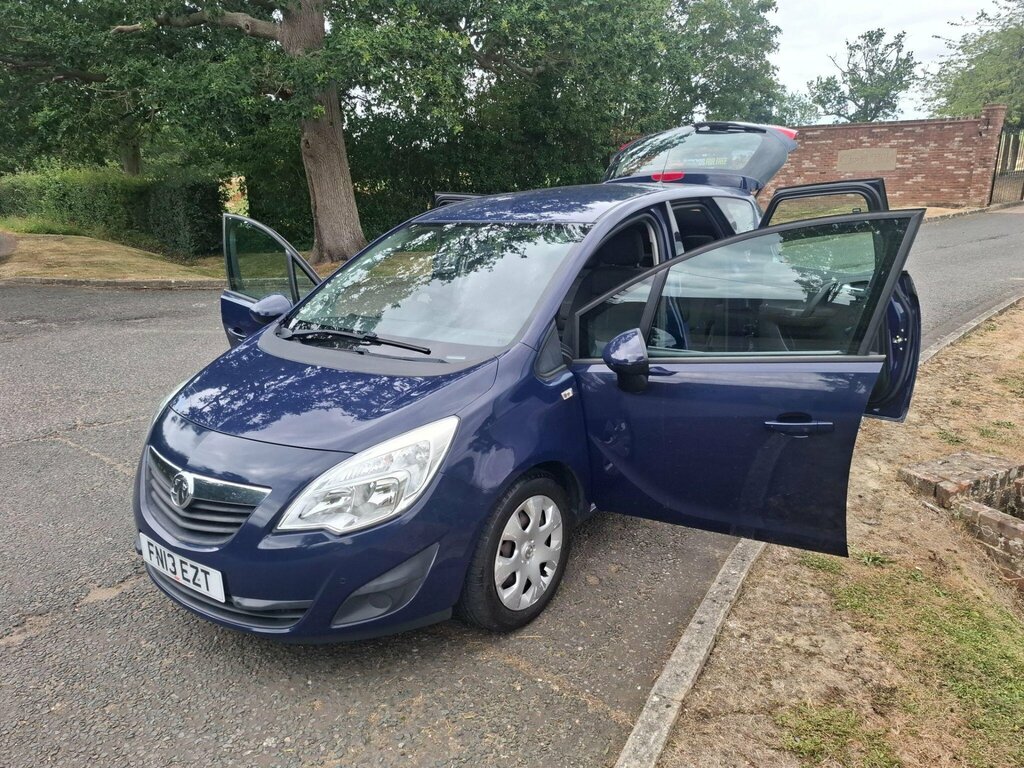 Vauxhall Meriva 1.4 16V Exclusiv Euro 5 Blue #3