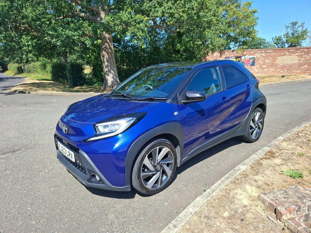 Toyota Aygo X 1.0 Vvt-i Exclusive Euro 6 Ss EJ23LRV Blue #5