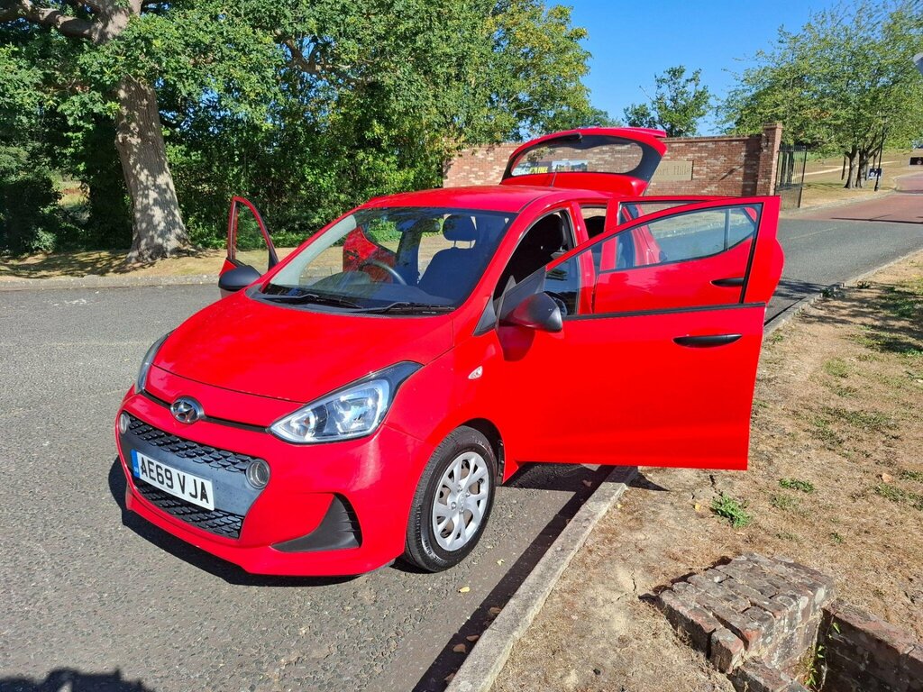 Hyundai I10 1.0 S Euro 6 AE69VJA Red #6