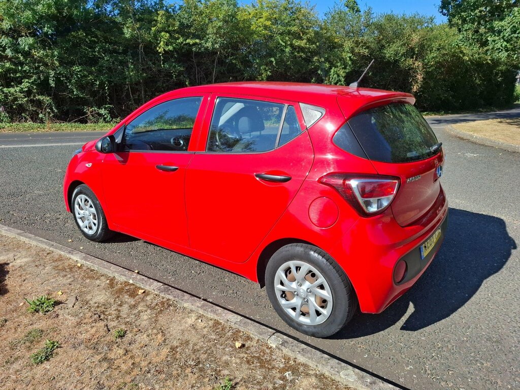 Hyundai I10 1.0 S Euro 6 AE69VJA Red #4